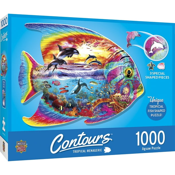 500 Piece Jigsaw Puzzle Cra-Z-Art Tropical Fish Wonderful Water World 500 Piece Jigsaw Puzzle Cra-Z-Art Tropical Fish Wonderful Water World